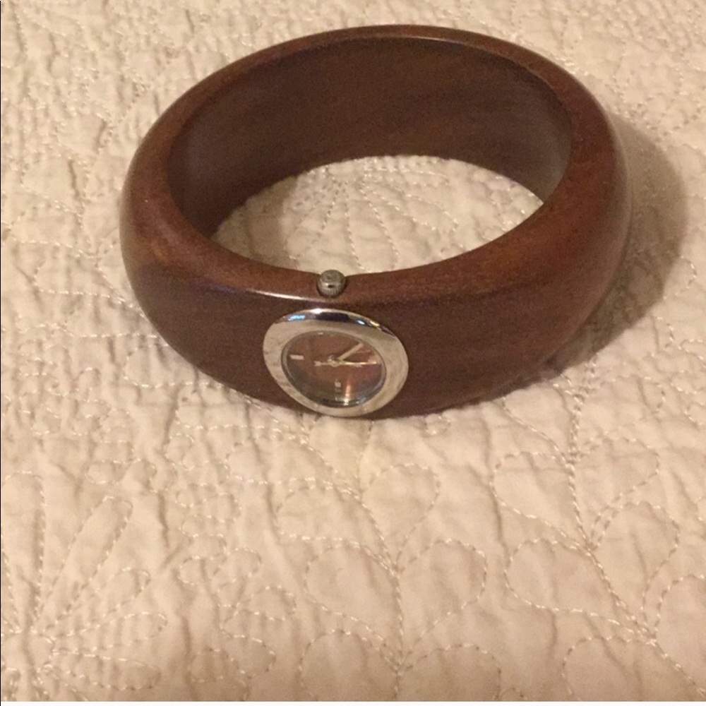 RESERVED!!!!Michael Kors wooden bangle watch